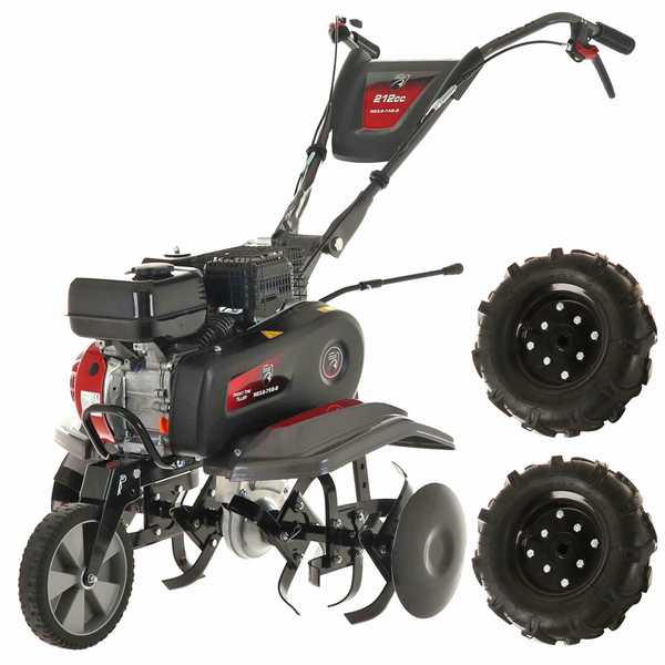 Italian Power RG3.6-75 Motorhacke mit Benzinmotor 212 ccm - Fräse 80 cm - Rato R210