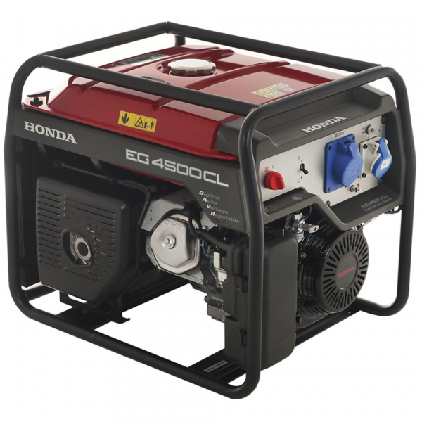 Honda EG 4500 CL - Benzin-Stromerzeuger mit AVR-Regelung 4.5 kW - Dauerleistung 4 kW - 230V