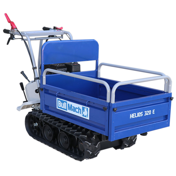 Raupendumper BullMach Helios 320 E - manuell ausziehbare Mulde 320Kg