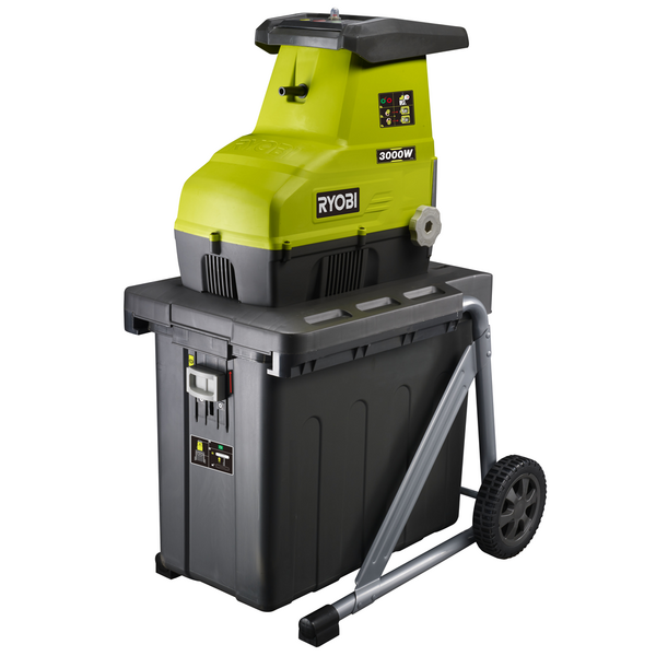 Ryobi RSH3045U - Elektrischer Häcksler - 55L Fangkorb - 45 mm Schnittdurchmesser - 3000 W