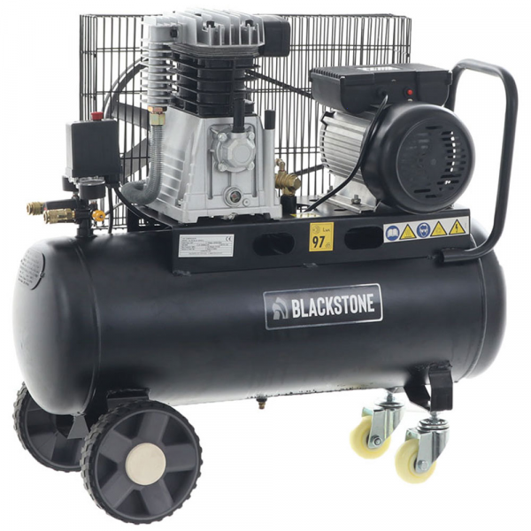 BlackStone B-LBC 50-30 - Elektrischer riemengetriebener Luftkompressor - Motor 3 PS - 50 Liter im Angebot