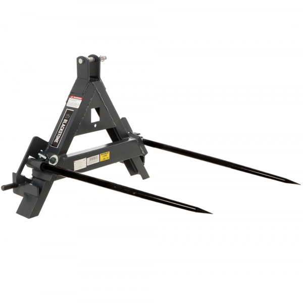 Ballenspieß mit 2 Zinken Blackstone B-BF 1000 für Dreipunktaufhängung für Traktor