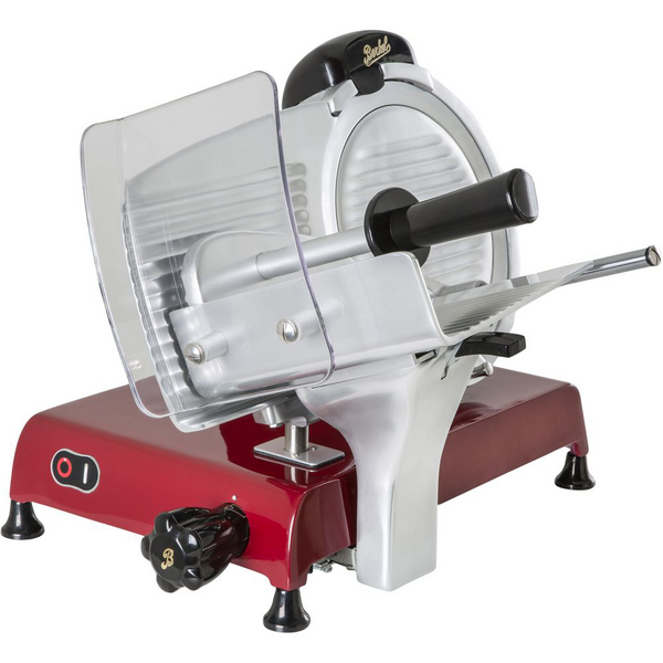 Professionelle EG- Elektro-Aufschnittmaschine BERKEL Red Line 250 RED - 250 mm Chromstahlklinge