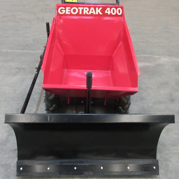 Frontschaufel für  GeoTrak 400 Allwegtransporter mit 400 Kg Mulde