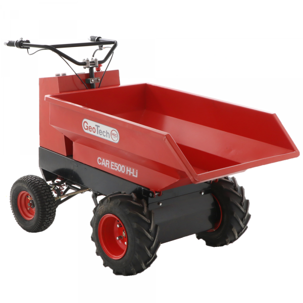 Akku Schubkarre Mini-Dumper Car GeotechPro E500 H-Li - Mulde 500Kg