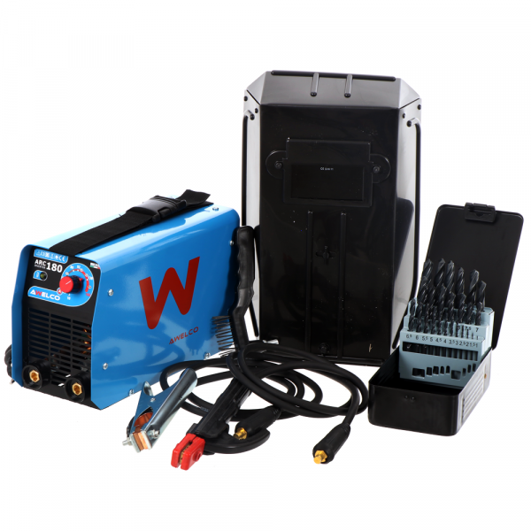 Inverter-MMA-Elektrodenschweißgerät Awelco ARC 180 - mit MMA-Kit - Zyklus 30%@160A im Angebot