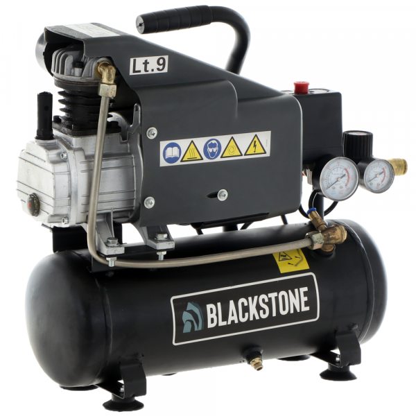 BlackStone LBC 09-15 - Tragbarer elektronischer Kompressor - 9 Liter Tank - Druck 8 bar im Angebot