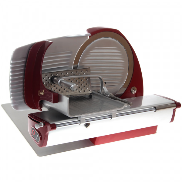 Aufschnittmaschine BERKEL Home Line HL250 ROT - Klinge aus verchromtem Stahl 250 mm