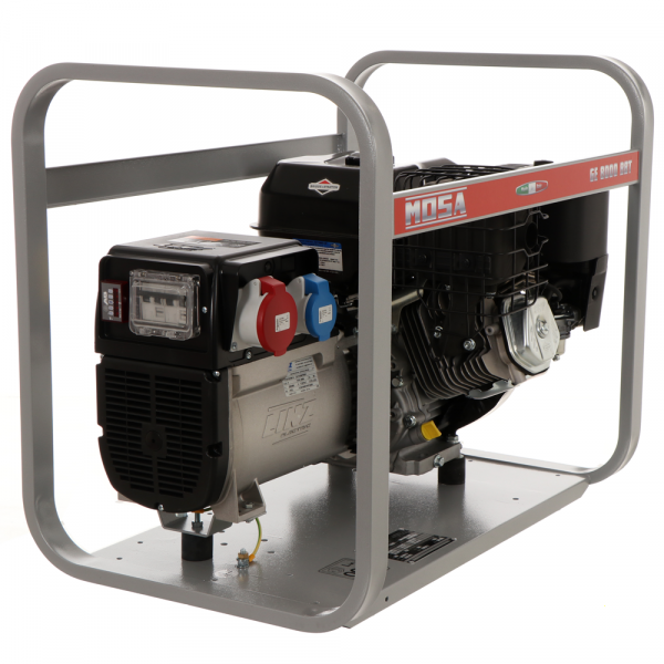 MOSA GE 8000 BBT - Benzin Stromerzeuger 6.4 kW - Dauerleistung 5.6 kW - 400V