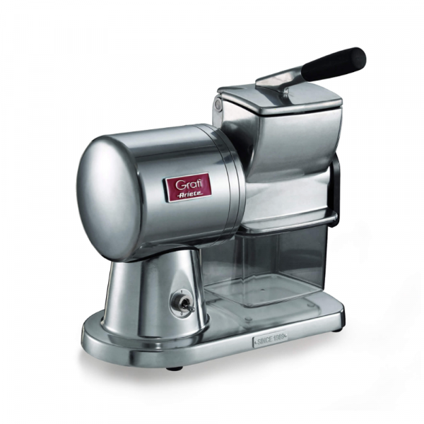 Elektrische Küchenreibe Ariete Gratì Superior 350 Watt - Profireibe mit Frischhaltedose