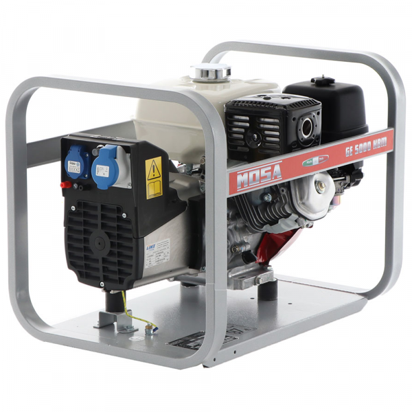 MOSA GE 5000 HBM - Benzin-Stromerzeuger 4.5 kW - Dauerleistung 3.6 kW - 230V