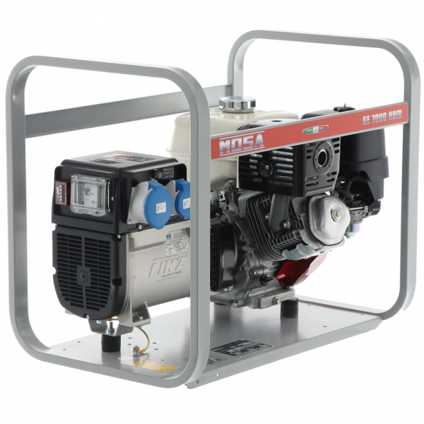 MOSA GE 7000 HBM AVR - Stromerzeuger 5,0 kW einphasig  - Drehstromgenerator Made in Italy