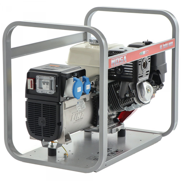 MOSA GE 7000 HBM - Stromerzeuger 5,0 KW einphasig  - Drehstromgenerator Made in Italy