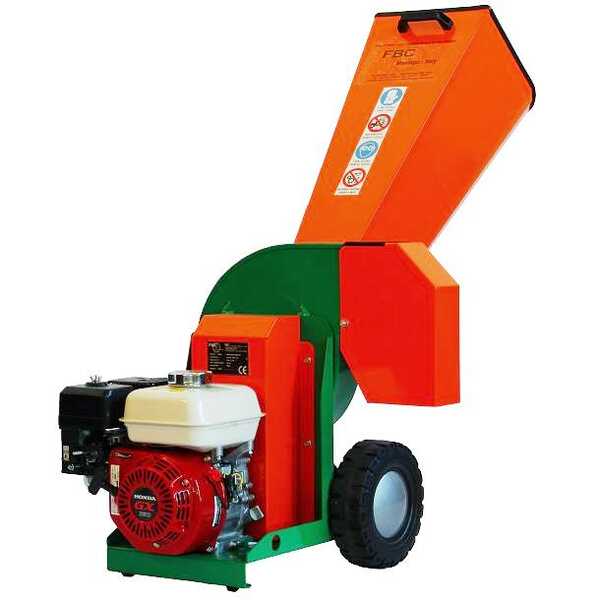 FBC BIO.S2.55H - Benzin Häcksler - Motor Honda GX 160