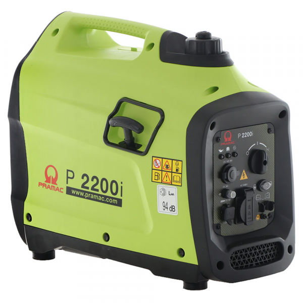 Pramac P2200i -  Leiser Inverter Stromerzeuger Pramac 2.1 kW - Nenn-Dauerleistung1.9 kW - 230V