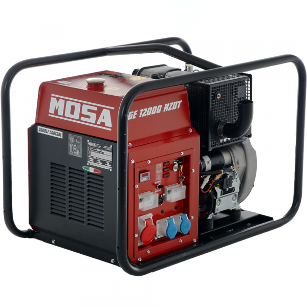 MOSA GE 12000 HZDT - Diesel-Stromerzeuger 9.6 kW - Dauerleistung  8.8 kW - 400V