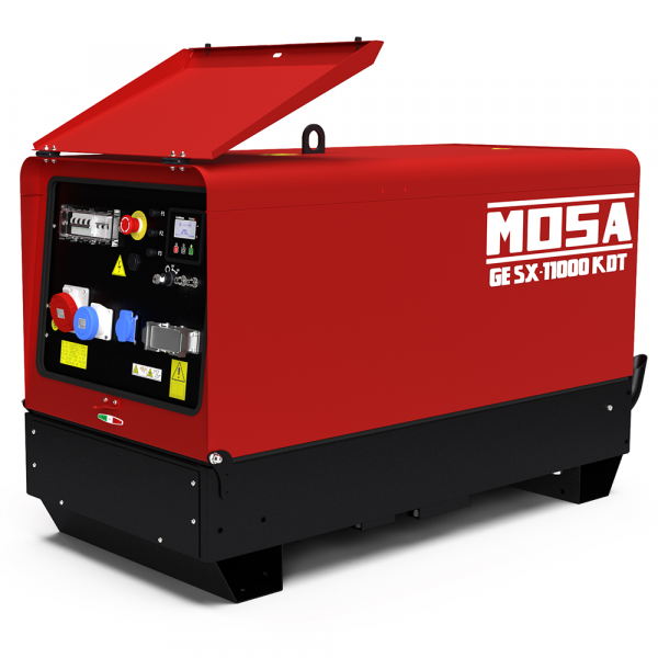 Diesel Notstromaggregat dreiphasig MOSA GE SX-11000 KDT - Kohler-Lombardini KDW702 - 8 kW - leise