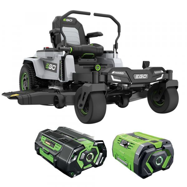 PROMO EGO Akku-Aufsitzmäher EGO Z6 ZERO TURN ZT5201E-L - 56V - 15Ah - Nullwendekreis
