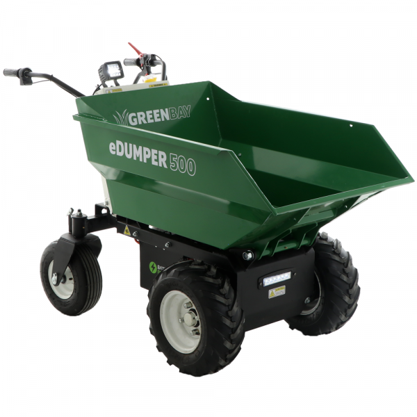 GREENBAY eDUMPER 500 - Akku-Schubkarre - 48V 32Ah