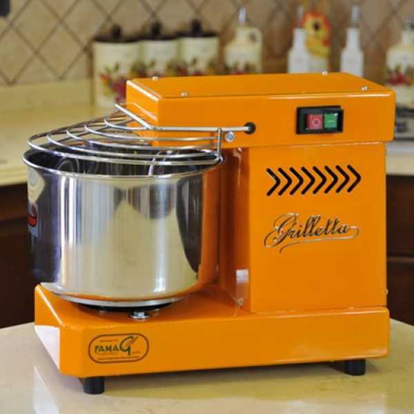 Famag Grilletta IM 5 - Color - Spiralkneter 5 kg - orange im Angebot