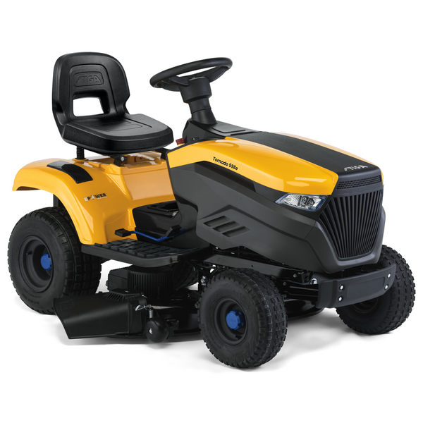 Stiga Tornado 598e -  48V/40Ah -  Akku-Rasentraktor - mit Seitenauswurf