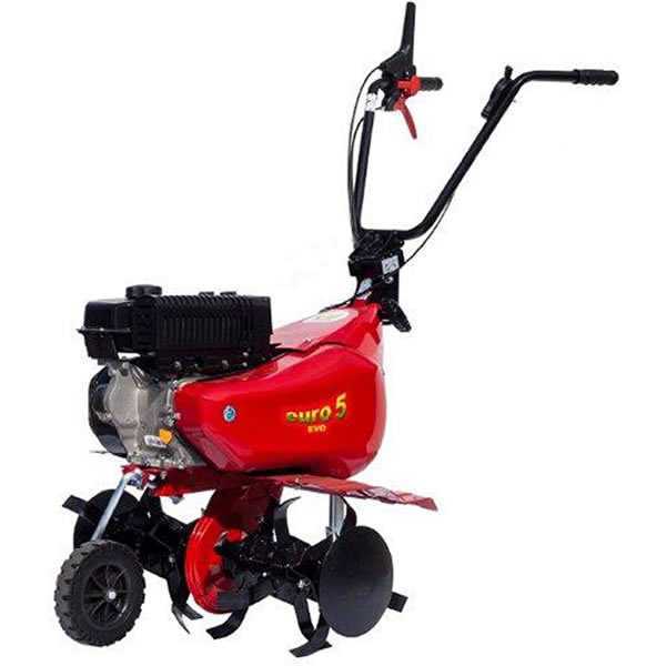 Eurosystems Euro5 EVO Motorhacke / Gartenfräse -  Loncin TM 60 OHV Benzinmotor, 1+1 Gänge