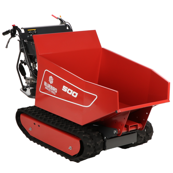 Blue Bird Carrier 500 DH Raupendumber mit hydraulischer Dumper Mulde - Tragfähigkeit 500Kg