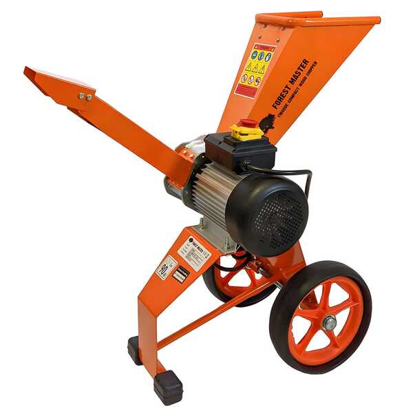 Forest Master FM4DDE-EU - Elektrischer Häcksler - 9 PS