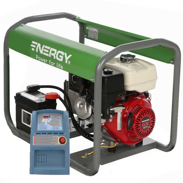 Einphasiger Stromerzeuger 4,4 KW Energy EY-5,5MBE-A - Honda Motor