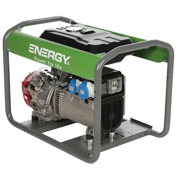 Einphasiger Stromerzeuger  6 kw Energy EY-7MB AVR - Honda Motor