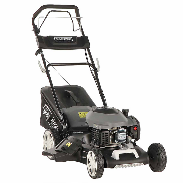 Blackstone Essentials ESP 510-200 - Selbstfahrender Benzin-Rasenmäher - 4 in 1 - 200cc Benzinmotor