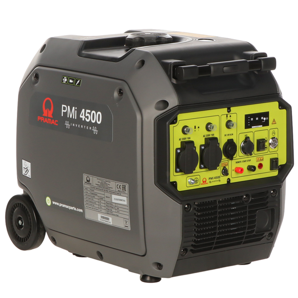 Pramac PMi 4500 - Inverter-Stromerzeuger Trolley-Version 4,2 kW - Dauerleistung 3,8 kW Einphasig