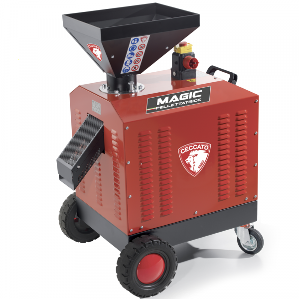 Ceccato Olindo Pelletpresse 5,5 PS - 400V - Für die Herstellung von Pellet für die Heizung