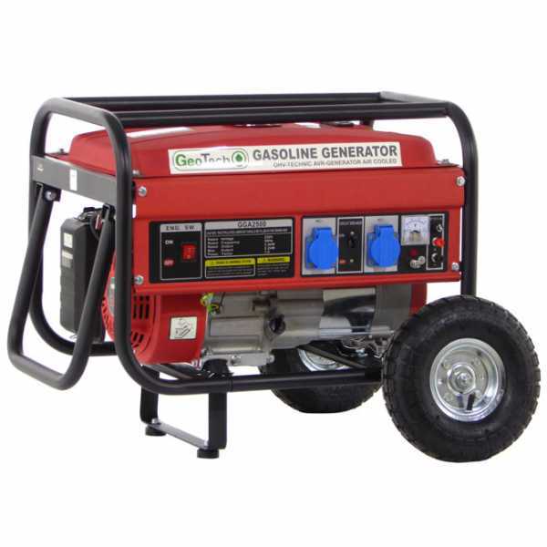 GeoTech GGA2500 - Benzin Stromerzeuger 230V - 2.1 kW - auf Wagen