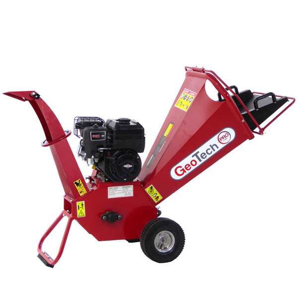 GeoTech PCS70BS - Profi Häcksler Schredder - B&S Benzinmotor 950