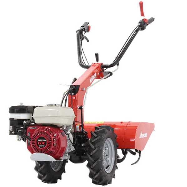 Diesse Minitriss Einachsschlepper mit EN HONDA GX200 Motor. 56/65 cm verstellbare Fräse im Angebot