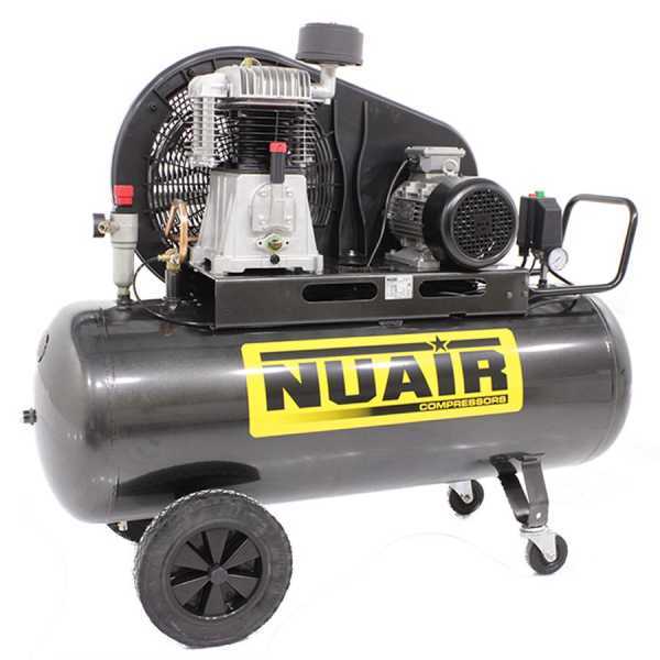 Nuair NB/5,5 T/200 - Dreiphasiger Kompressor mit Riemenantrieb - 5.5 PS - 200 Lt im Angebot