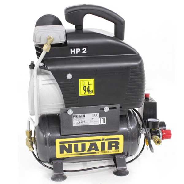 Nuair FC 2/6 - Kompakter elektrischer Kompressor - Motor 2 PS - 6 Lt Druckluft im Angebot