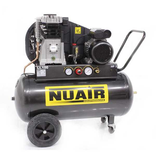Nuair B 3800B/3M/100 TECH - Elektrischer Kompressor mit Riemenantrieb - Motor 3PS - 100 Lt im Angebot