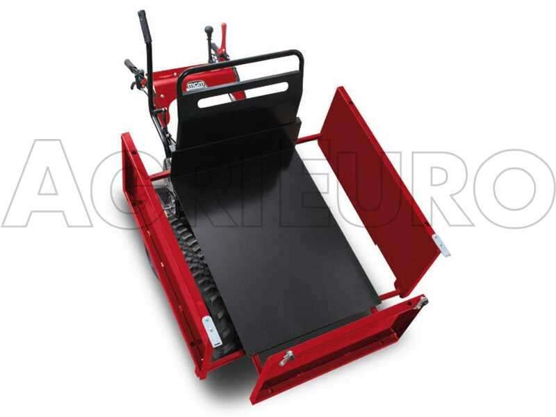 Raupendumper GINKO TR 660 ausziehbare Bordw&auml;nde, hydraulisches Kippen, Motor Honda GX 200