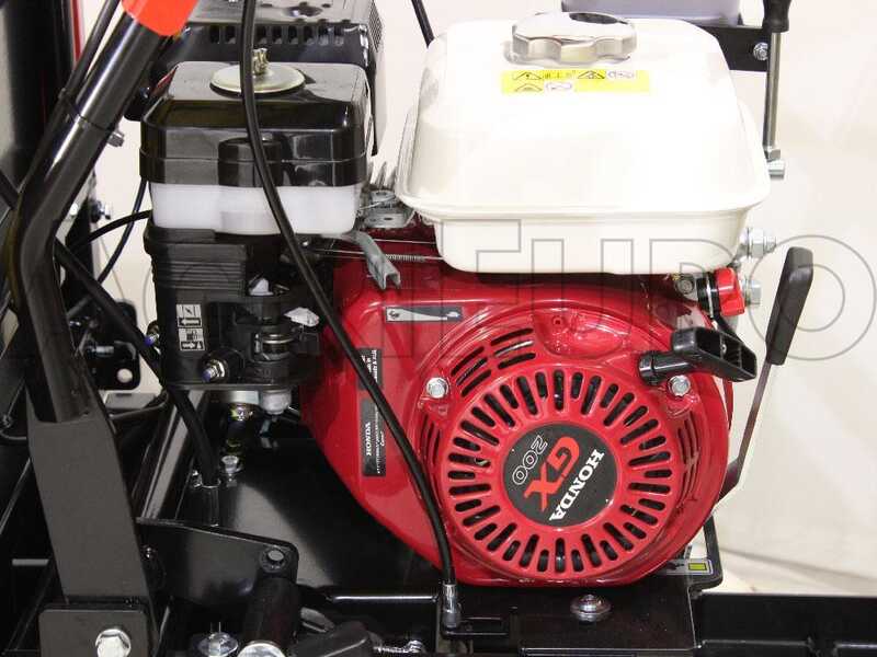 Raupendumper GINKO TR 660 ausziehbare Bordw&auml;nde, hydraulisches Kippen, Motor Honda GX 200