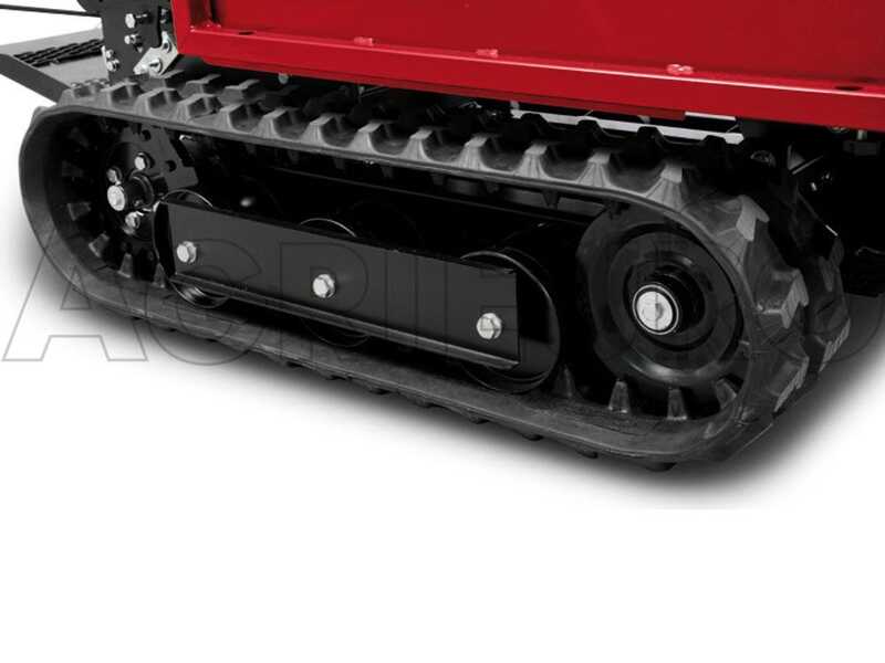 Raupendumper GINKO TR 660 ausziehbare Bordw&auml;nde, hydraulisches Kippen, Motor Honda GX 200