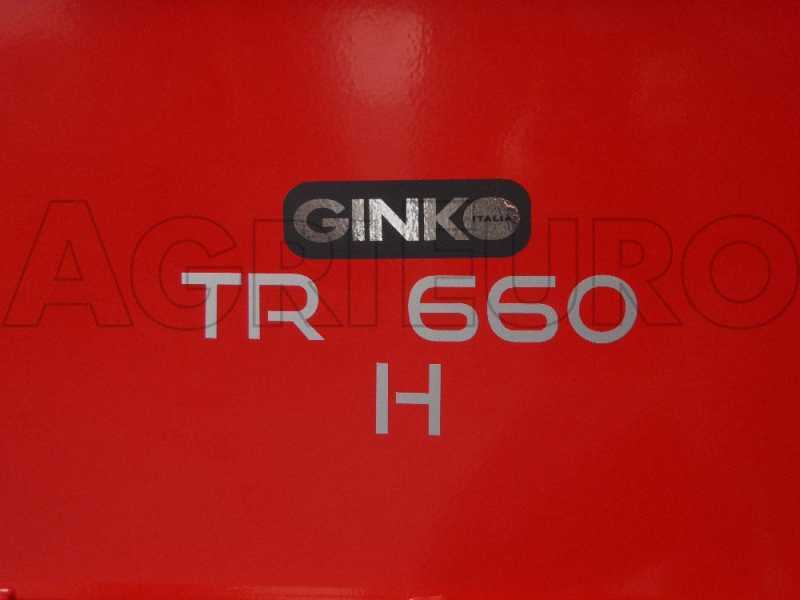 Raupentransporter GINKO TR 660 ausziehbare Bordw&auml;nde, hydraulisches Kippen, Motor Honda GX 200