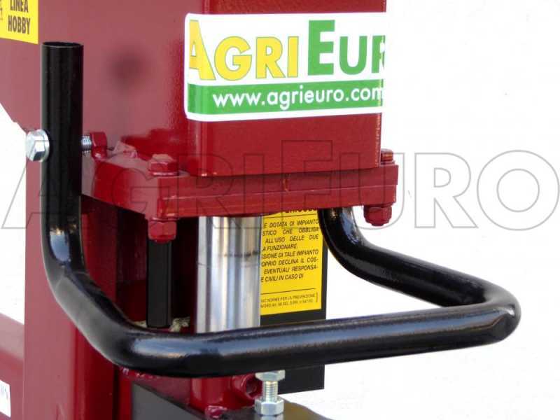 AgriEuro SIT 10 T - Stehender Holzspalter f&uuml;r Traktor - Kolbenhub 1000 mm