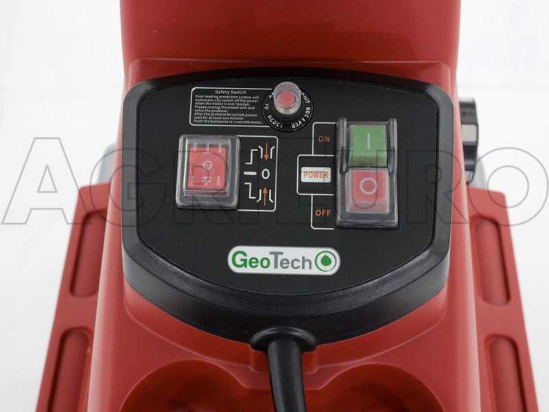 GeoTech ESB 2801 ROLLER - Elektro H&auml;cksler - mit Auffangwanne