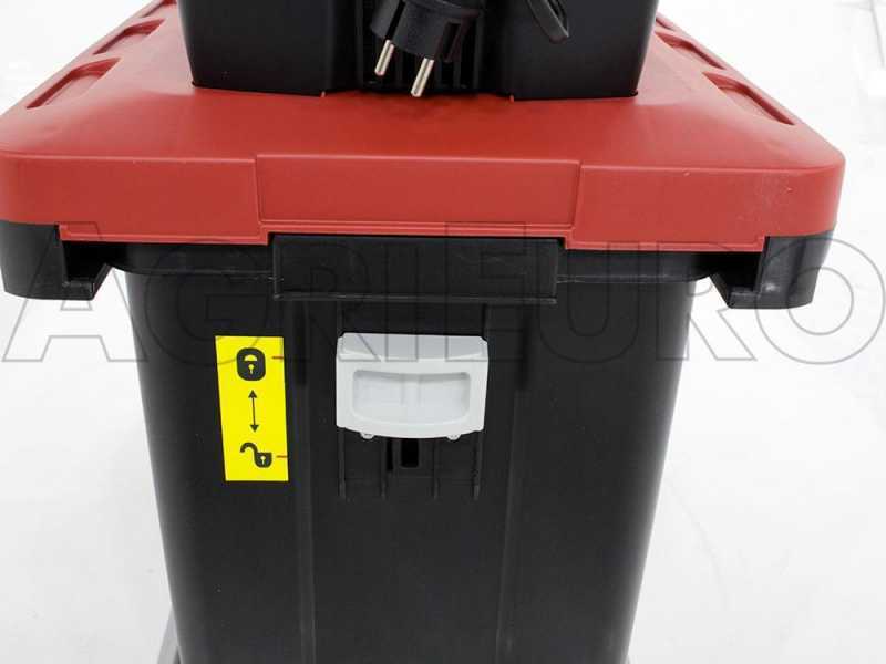 GeoTech ESB 2801 ROLLER - Elektro H&auml;cksler - mit Auffangwanne