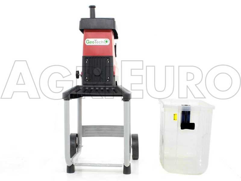 GeoTech ESB 2803 ROLLER - Elektro H&auml;cksler - Auffangwanne