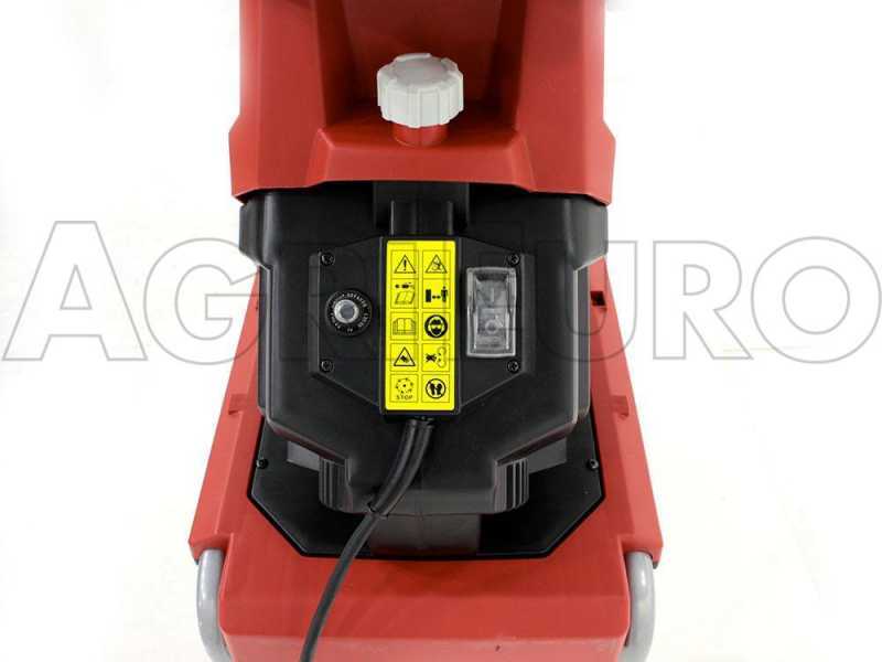 GeoTech ESB 2500 BLADES - Elektro H&auml;cksler - mit umkehrbaren Messern und Auffangwanne