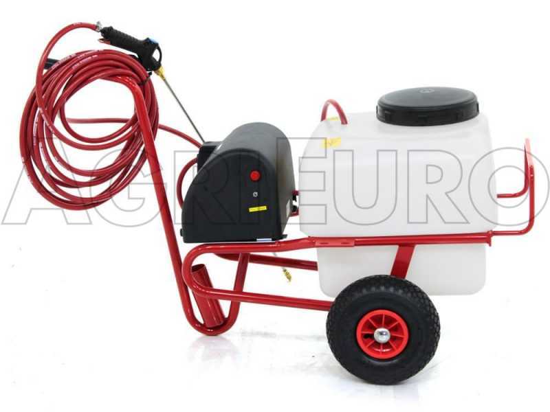 Karrenspritze mit Batterie 12V, 50 Lt - Elektrische Karrenspritze
