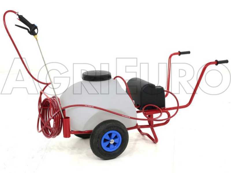 Karrenspritze mit Batterie 12V, 70 Lt - Elektrische Karrenspritze